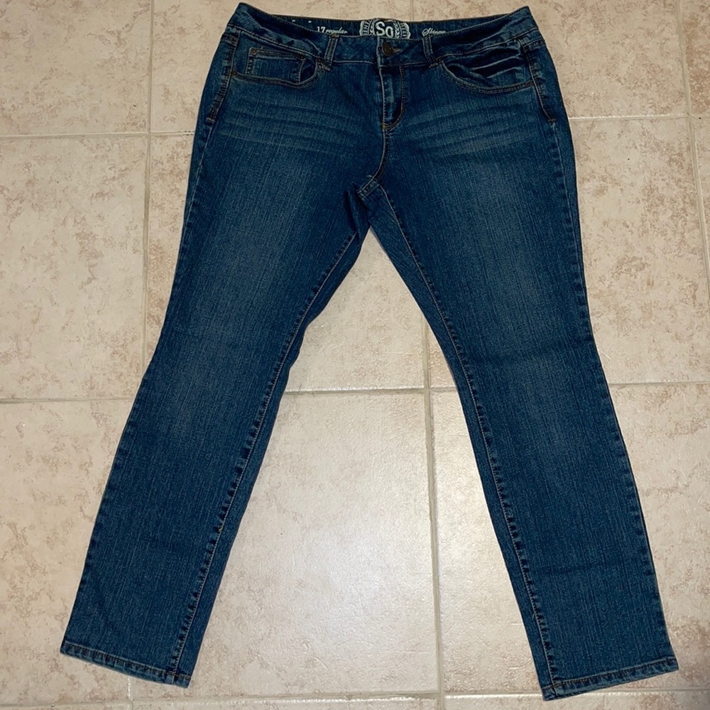 Long skinny jeans